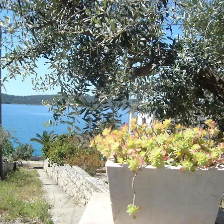 In Okrug Gornji With Sea View, Terrace, Air Conditioning, W-lan 5045-1 Lägenhet